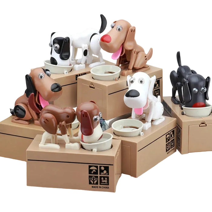 Adorable Doggy Piggy Bank for Kids & Adults | Cute Savings Jar