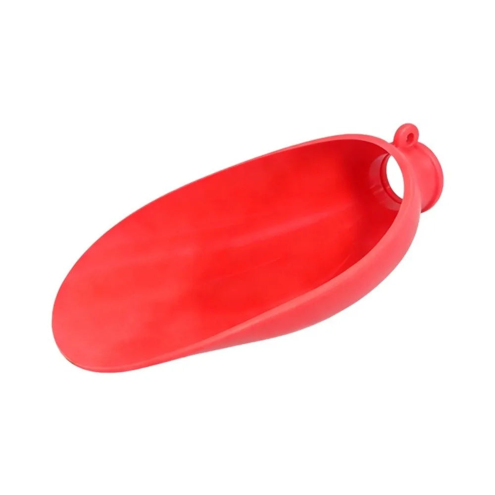 Portable Leaf Pet Water Bowl - Leakproof Outdoor Feeder