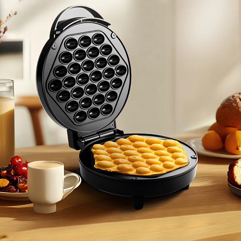 Professional 950W Non-Stick Bubble Waffle Maker