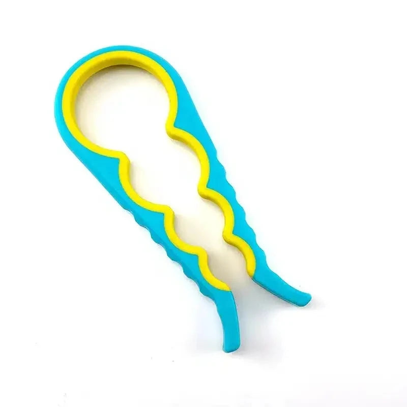 4-in-1 Jar Opener & Bottle Opener for Arthritis - Easy Grip Tool