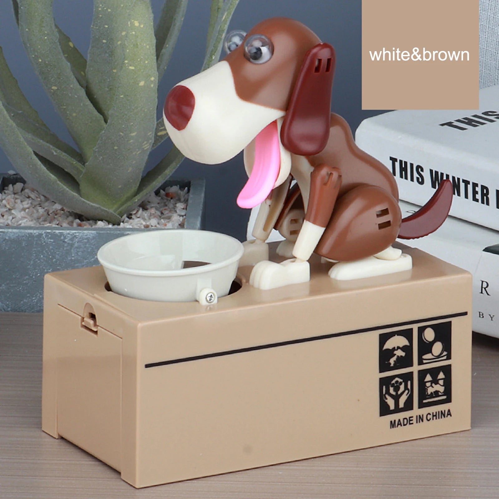 Adorable Doggy Piggy Bank for Kids & Adults | Cute Savings Jar