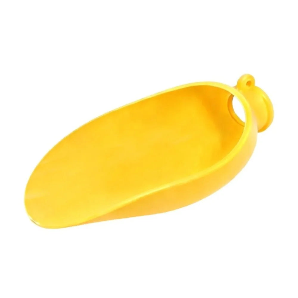 Portable Leaf Pet Water Bowl - Leakproof Outdoor Feeder