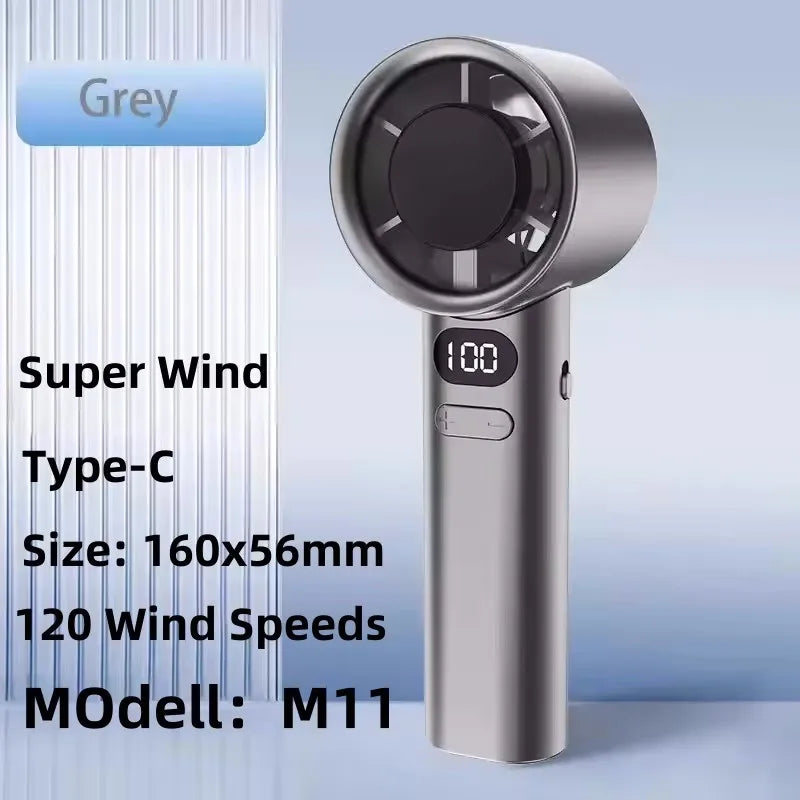 8000mAh Bladeless Portable Neck Fan & Air Cooler