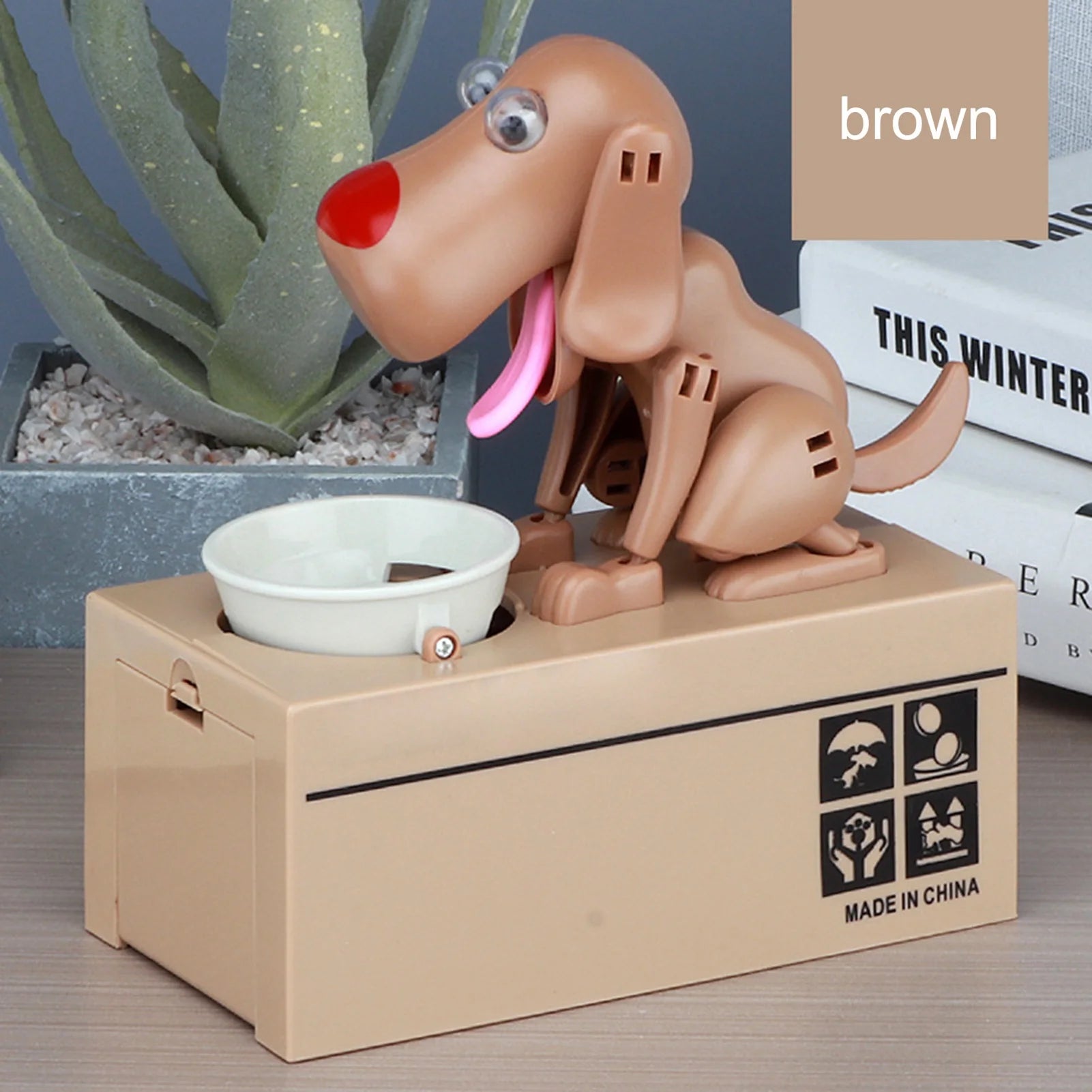 Adorable Doggy Piggy Bank for Kids & Adults | Cute Savings Jar