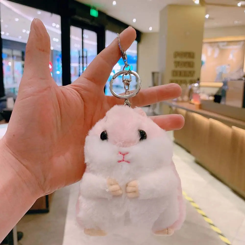 Kawaii 10cm Cute Plush Animal Keychain & Backpack Charm