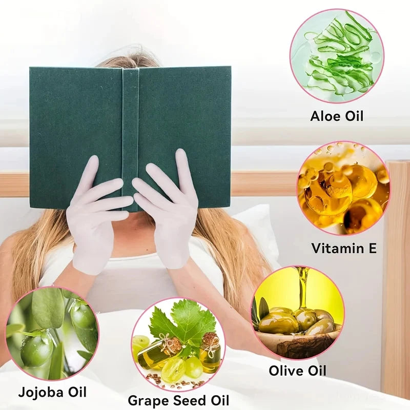 Silicone Hand Masks for Dry Skin: Exfoliating & Moisturizing Gloves