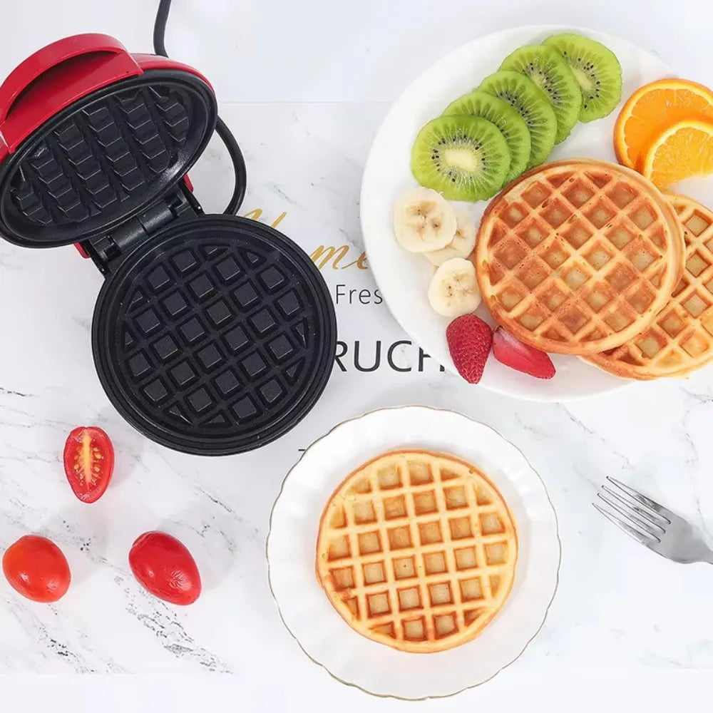 Mini Electric Waffle Maker & Breakfast Pan