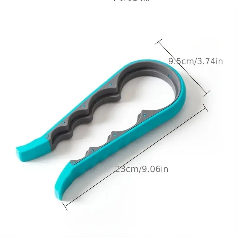 4-in-1 Jar Opener & Bottle Opener for Arthritis - Easy Grip Tool
