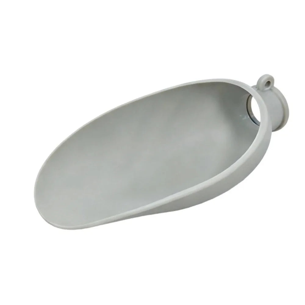 Portable Leaf Pet Water Bowl - Leakproof Outdoor Feeder