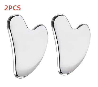 Stainless Steel Gua Sha Facial Massage Tool for Anti-Aging & Firming
