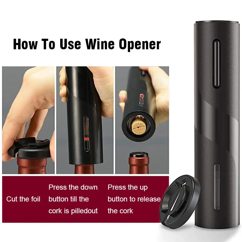 USB Rechargeable Automatic Electric Wine Opener