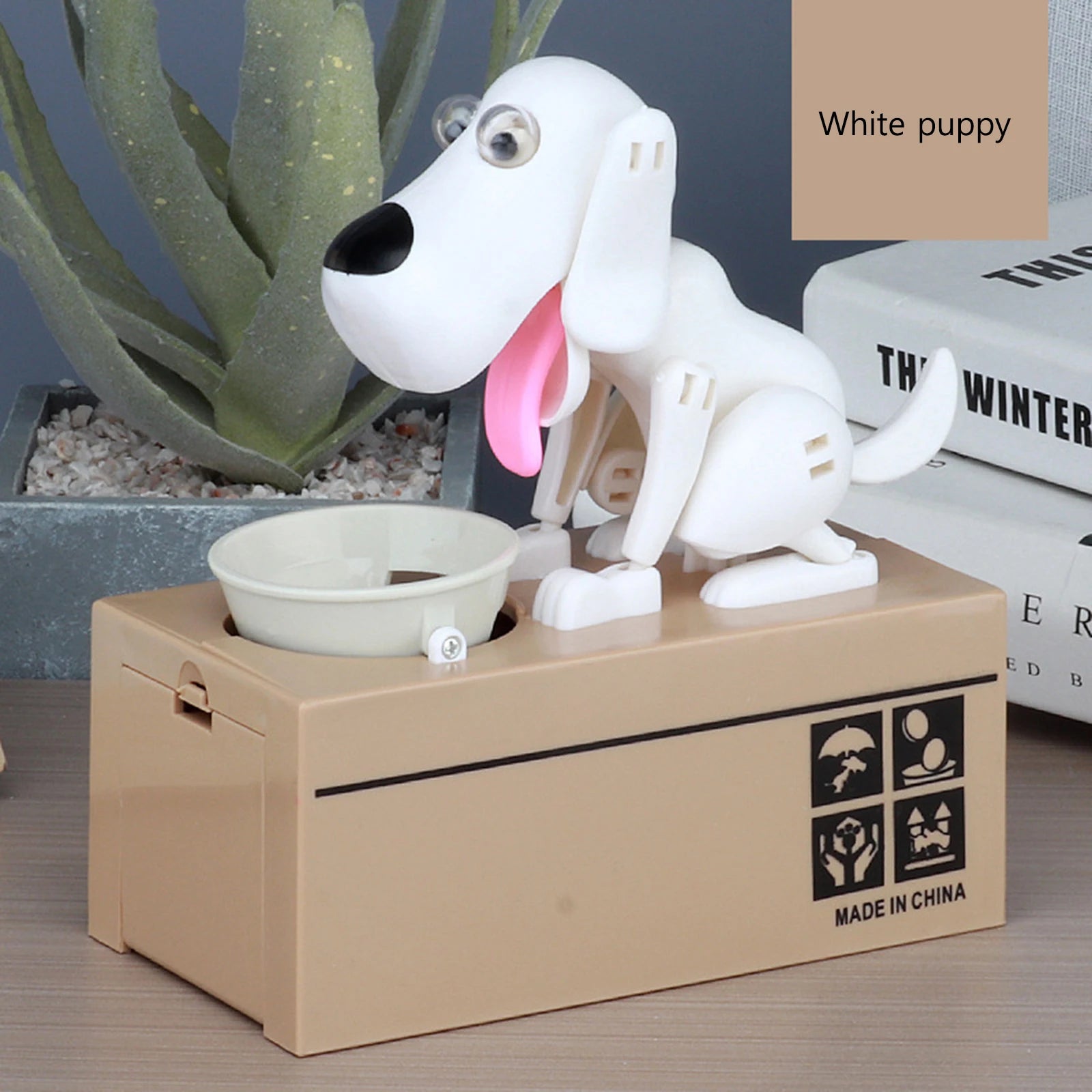 Adorable Doggy Piggy Bank for Kids & Adults | Cute Savings Jar