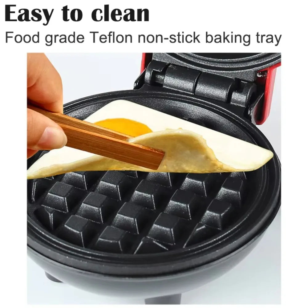 Mini Electric Waffle Maker & Breakfast Pan
