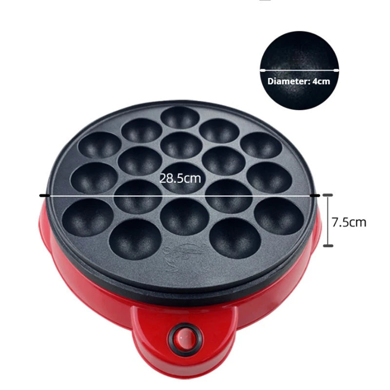 Electric Takoyaki Maker & Chibi Maruko Grill Pan