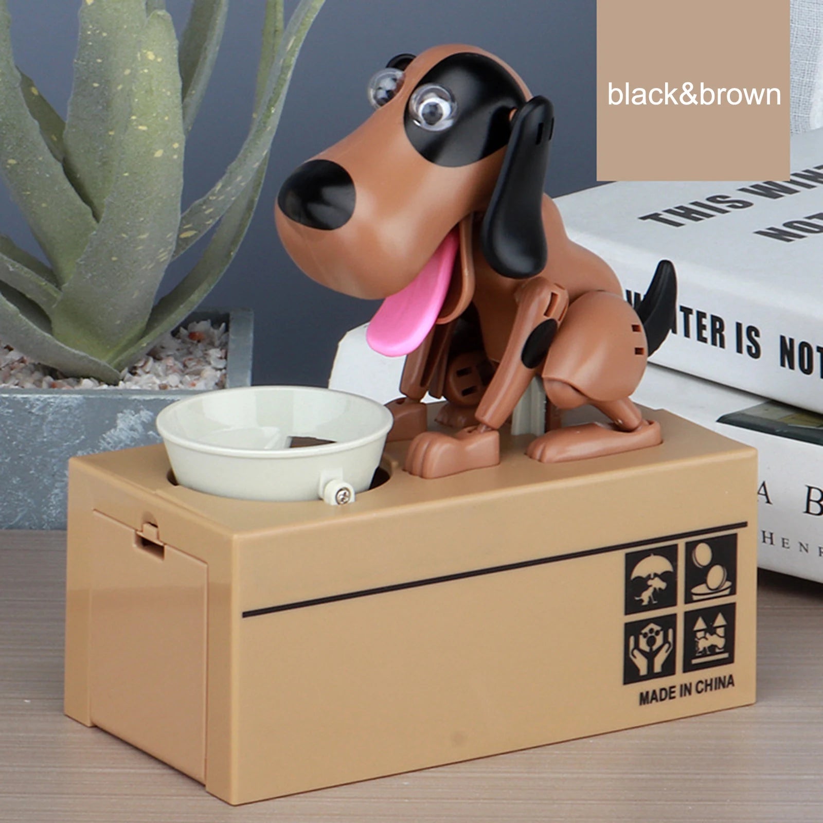 Adorable Doggy Piggy Bank for Kids & Adults | Cute Savings Jar