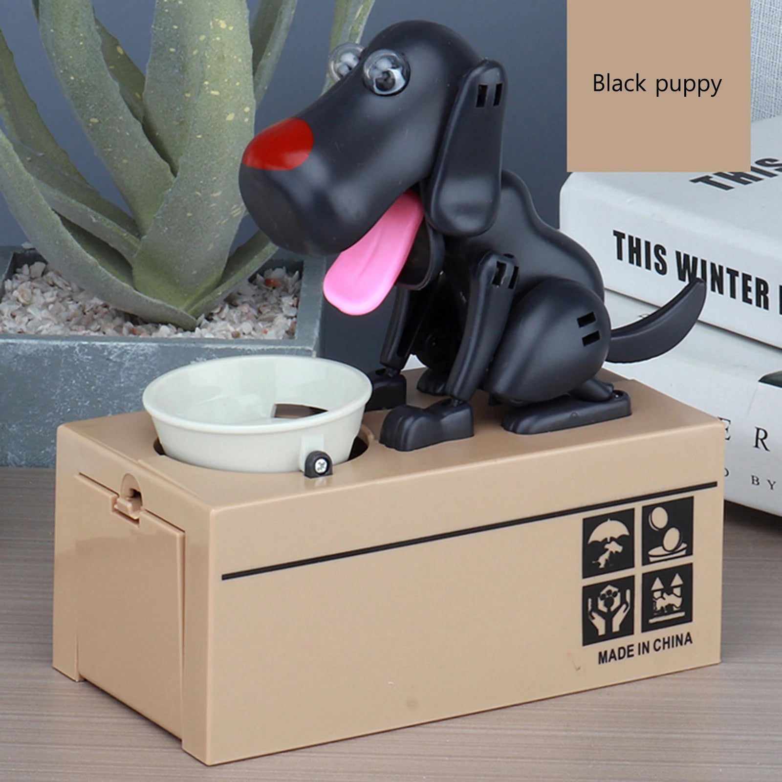 Adorable Doggy Piggy Bank for Kids & Adults | Cute Savings Jar