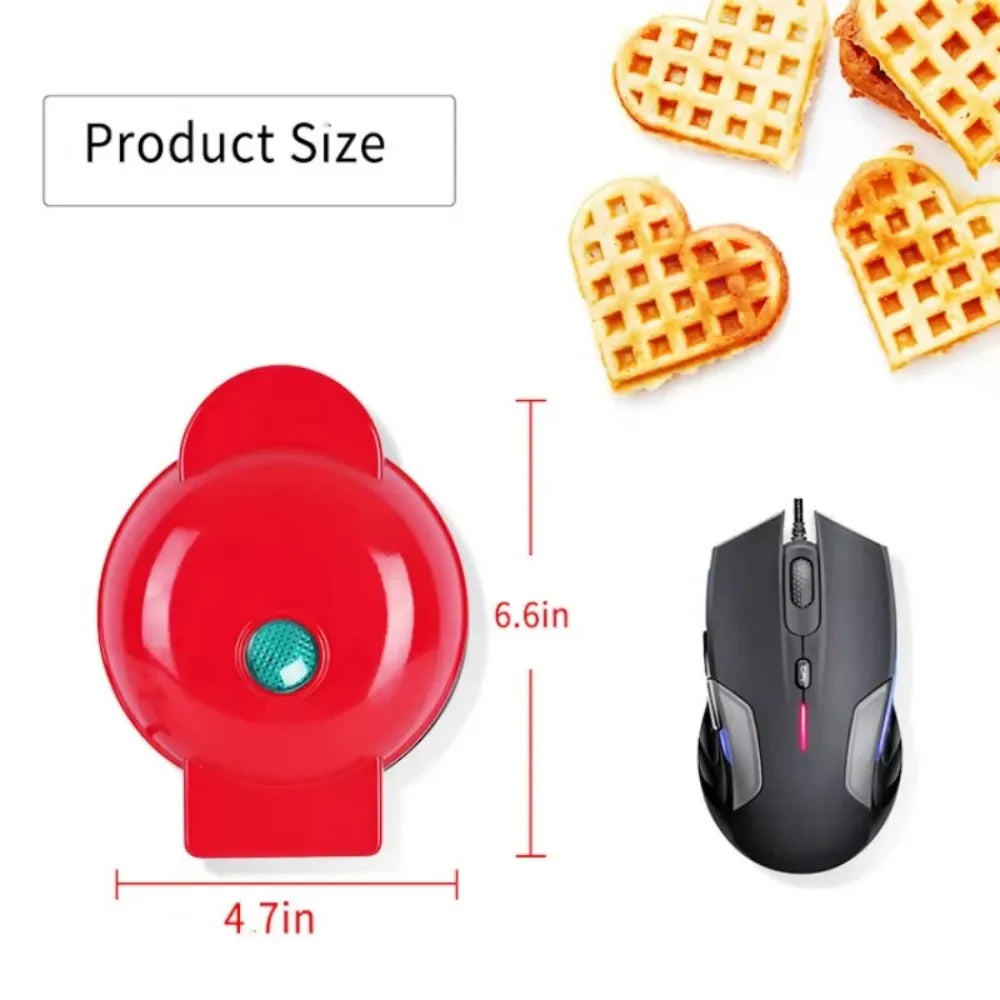Mini Electric Waffle Maker & Breakfast Pan
