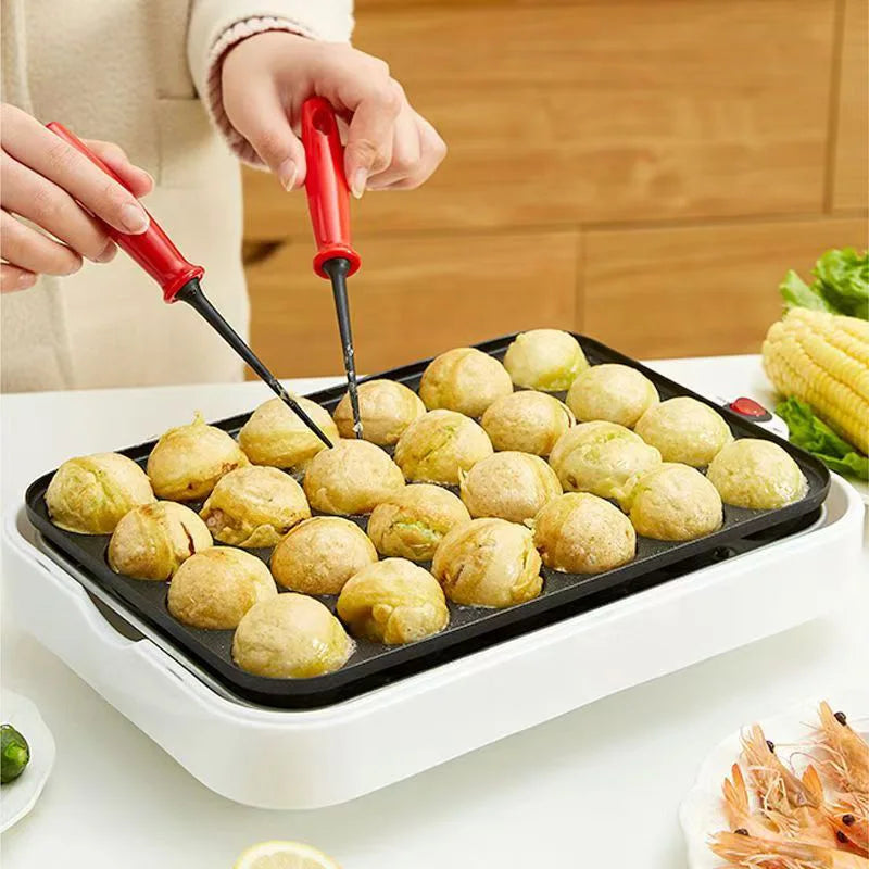 Electric Takoyaki Maker & Chibi Maruko Grill Pan