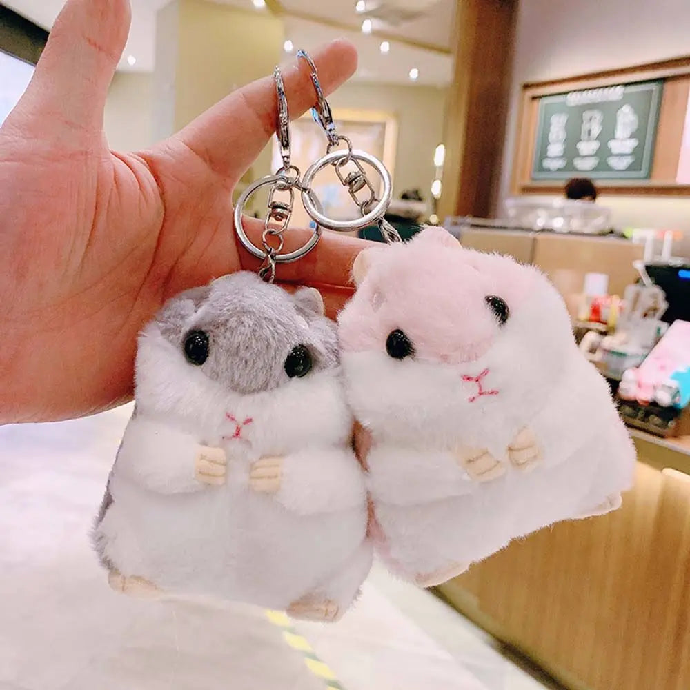 Kawaii 10cm Cute Plush Animal Keychain & Backpack Charm